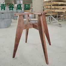 定制吧台桌腿 圆桌腿 实木桌腿