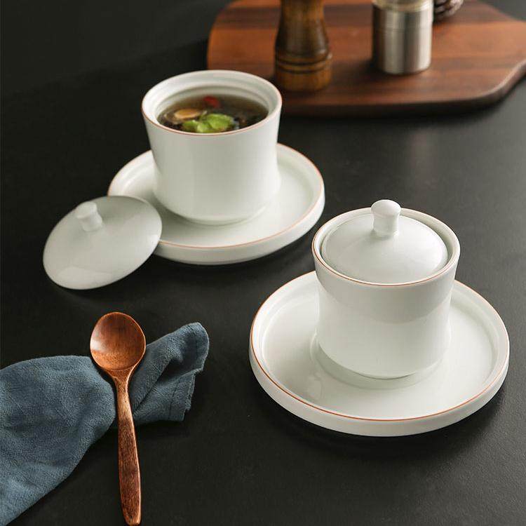 酒店位上陶瓷南瓜汤盅炖盅西餐厅碗翅燕窝盅饭店会所私房菜餐具,厨房/烹饪用具,炖锅/炖煲/汤煲,淘宝优惠券,粉丝福利购,淘宝优惠卷