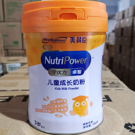 24年7月产美赞臣学优力卓智4段儿童成长营养配方奶粉700g防伪可查