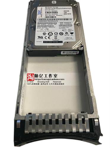 IBM 00AR497 FRU 00AR326 900G 10K SAS 2.5 V7000 Gen2存储硬盘