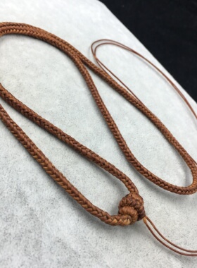 高端纯手工编织吊坠挂绳