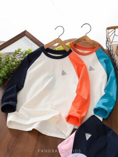 Quick dry spring summer long-sleeve for boys, children's sports uniform, children's clothing, for teenagers, sun protection