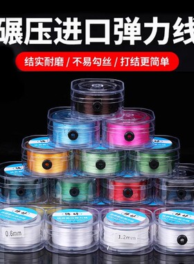 手绳弹力线diy饰品串珠透明水晶手链手串串珠佛珠念珠文玩饰品