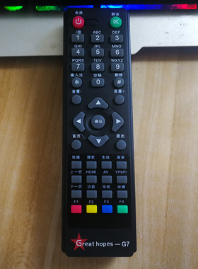 Great hopes-G7/格瑞普斯网络机顶盒遥控器