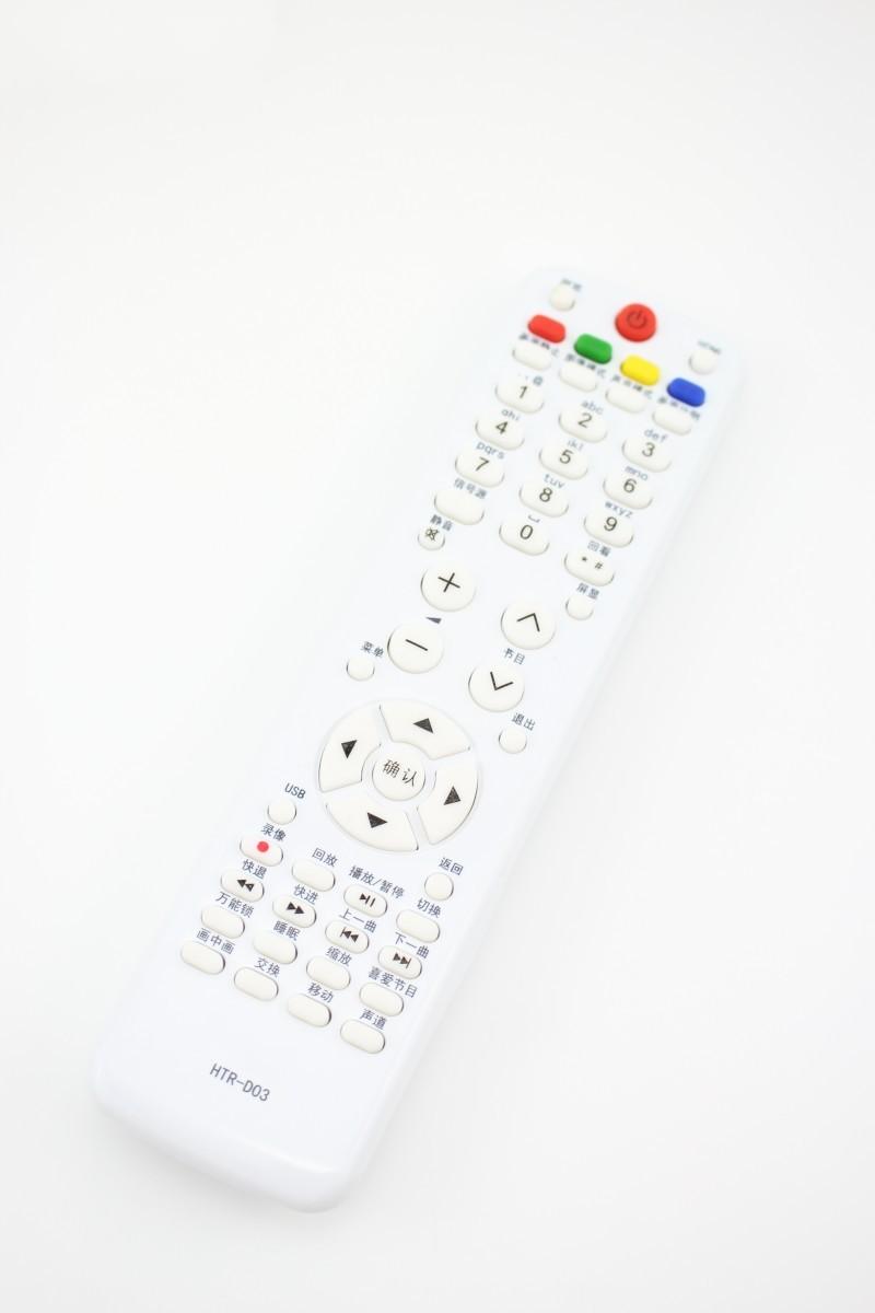 适用于海尔液晶电视遥控器HTR-D03 LU46F6 L37N01 L42R3 LU55R3