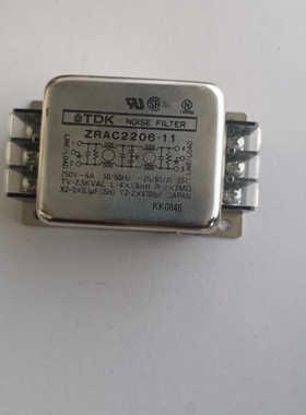 TDK电源滤波器ZRAC2206-11 ZRAC2210-11 ZRAC2220-11 ZRAC2230-11