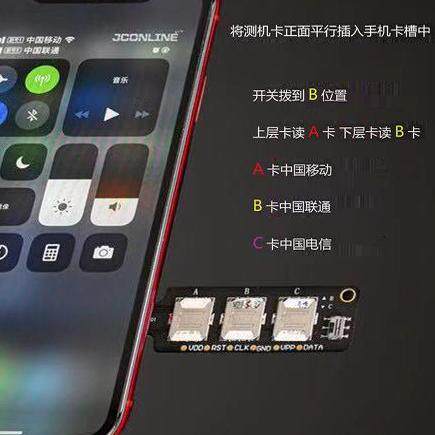 二代iP测机卡XR XSMAX单卡双卡信号测试三网移动联通电信通用