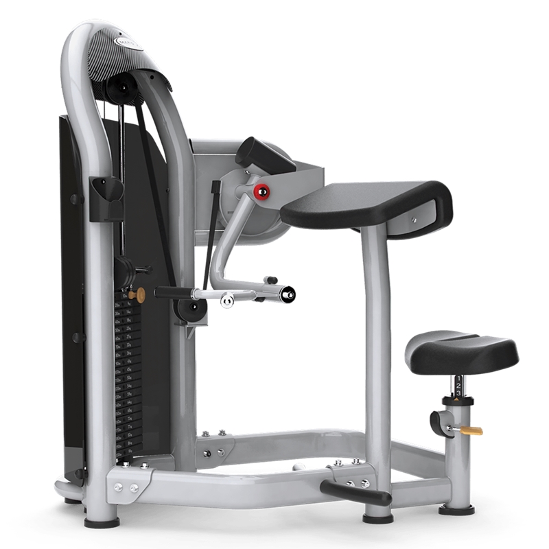 美国乔山MATRIX商用G3-S40健身房坐式手臂弯举肱二头肌训练器械