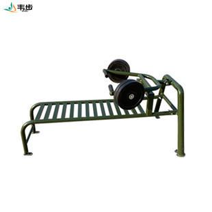 韦步腹肌推举训练器训练器材健身路径推举架卧推架腹肌板室外训练