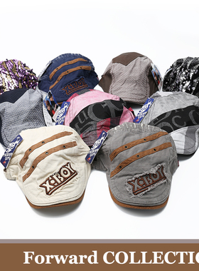 JAMONT限量复古做旧春夏秋款手工擦洗可调节雅痞潮流鸭舌帽子合集