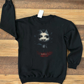 原创随身玩伴 Siren多罗猫320g棉男女宽松休闲圆领卫衣帽衫 上衣潮