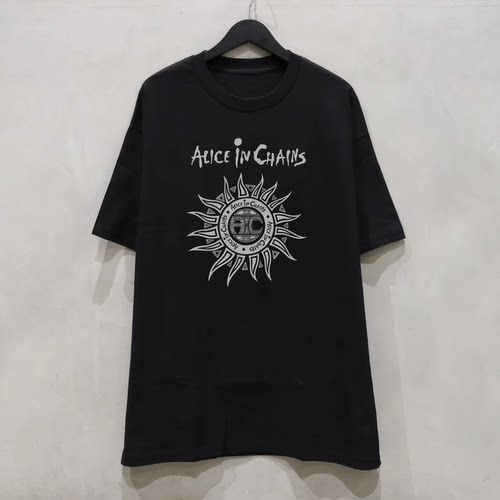 爱丽丝囚徒乐队Post-Punk短袖T恤