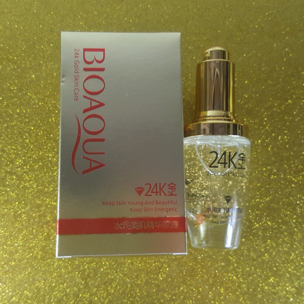 泊泉雅24k金精华原液控油