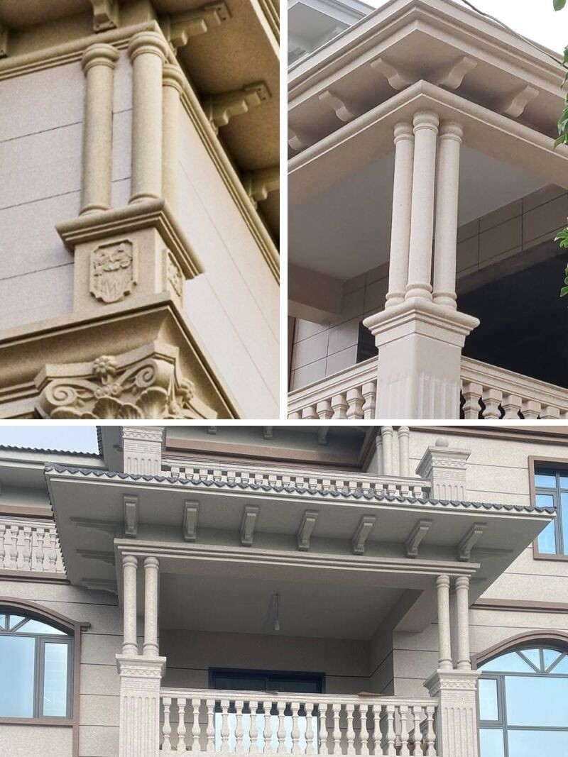 罗马柱模光具圆别房墅面柱农村自建水柱泥小柱子圆形lygj_gmz装饰