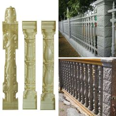 院子围栏模具欧式花瓶柱护栏罗马柱围墙水泥柱子栏杆别墅现浇室外