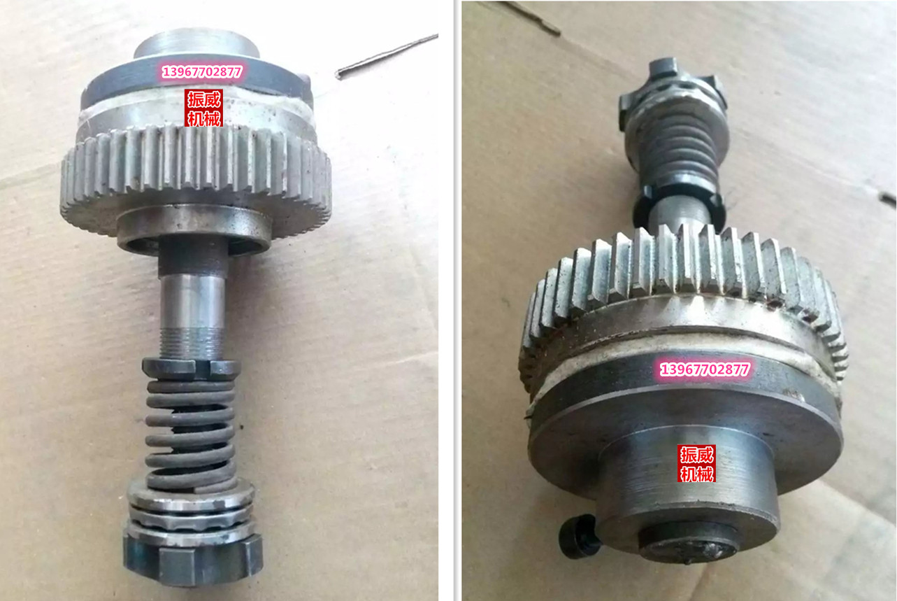 彩印机凹版印刷机配件收放卷张力轴轮小齿轮放料刹车/减速装置