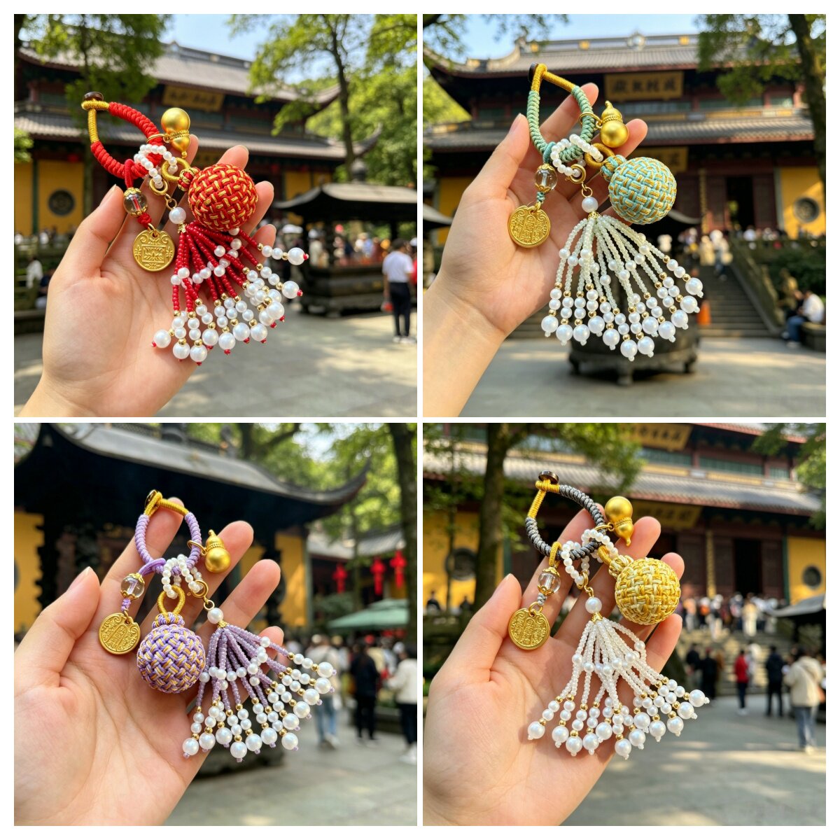 【有球必应】手工挂件流苏钥匙扣