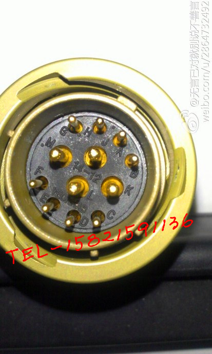 进口航空插头/插座/连接器MS3116/14-12头针