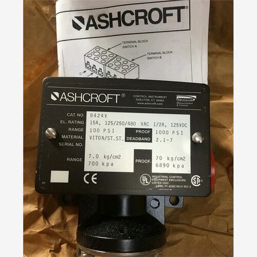 【维修】ASHCROFT雅斯科