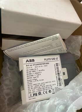 【维修】2TLA020070R1800 全新原包装ABB 46点安全