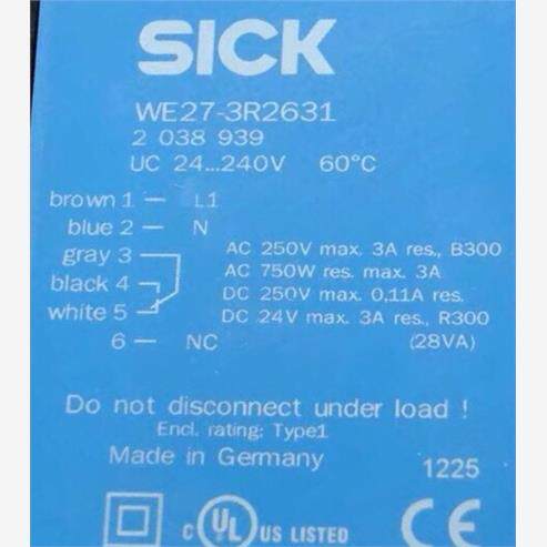 【维修】SickWE27-3R263