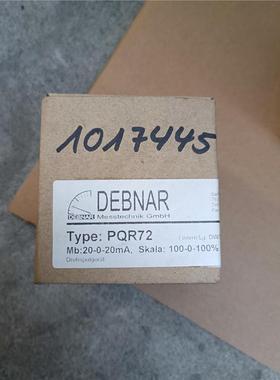 【维修】全新进口DEBNAR电流表PQR72,参数Mb:20- 0-