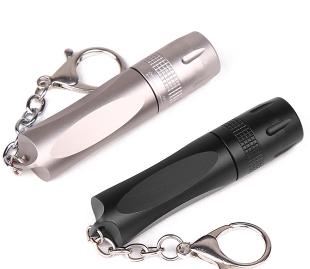 便携钥匙扣强光led迷你小手电