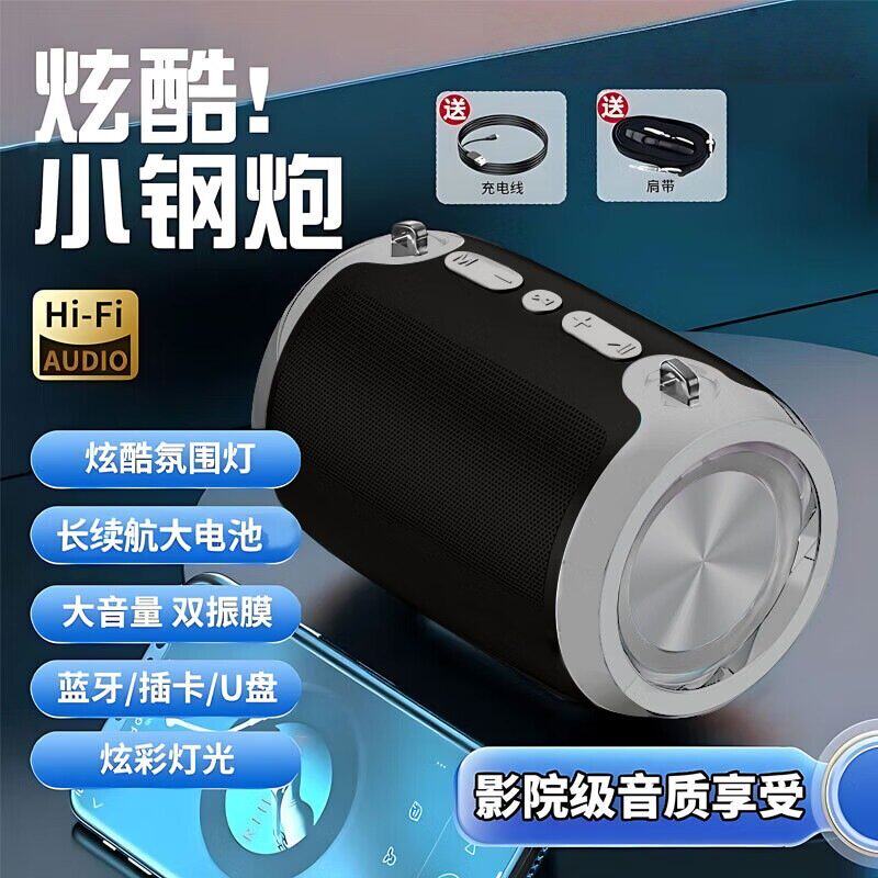 政府补贴德国进口十大名牌柏林之声蓝牙音箱AI智能音响低音炮大音