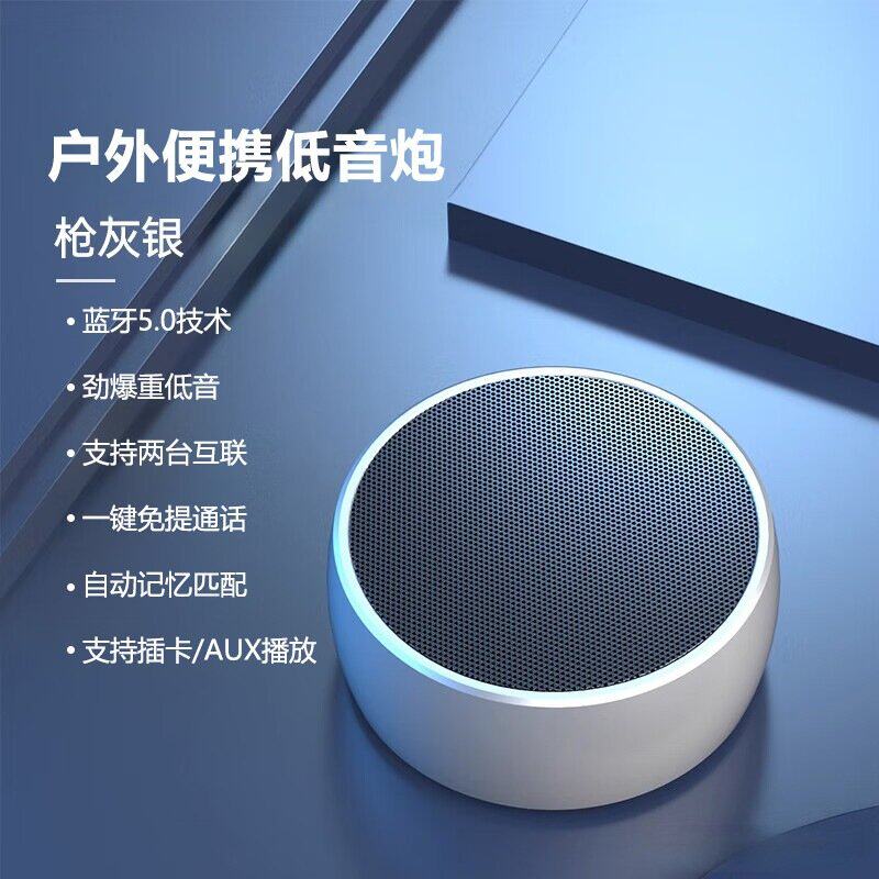 政府补贴德国进口十大名牌柏林之声蓝牙音箱金属质感无线家用迷你