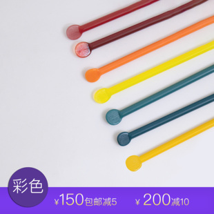 高硼硅玻璃棒琉璃灯硬料可烧制灯工DIY材料彩色酒红色透红玻璃棒