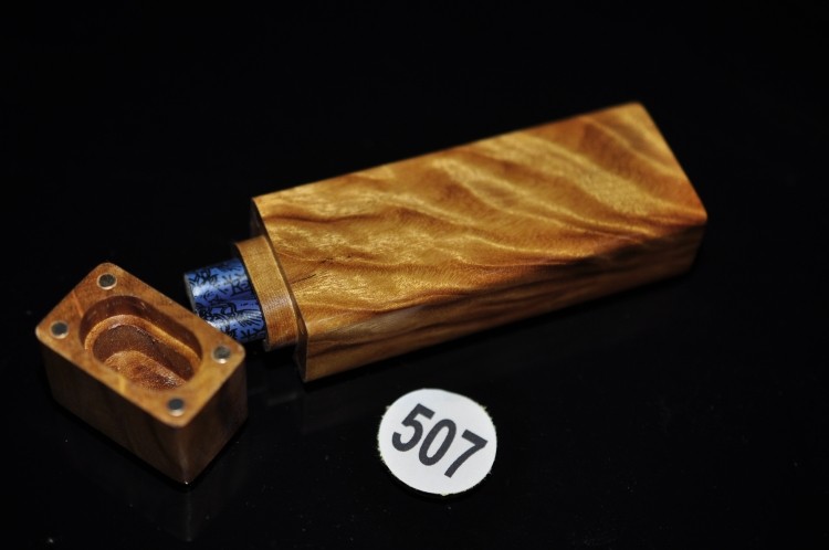 紫檀木金丝楠木一支两支精工烟盒戒烟创意精品把玩送老公个性定制