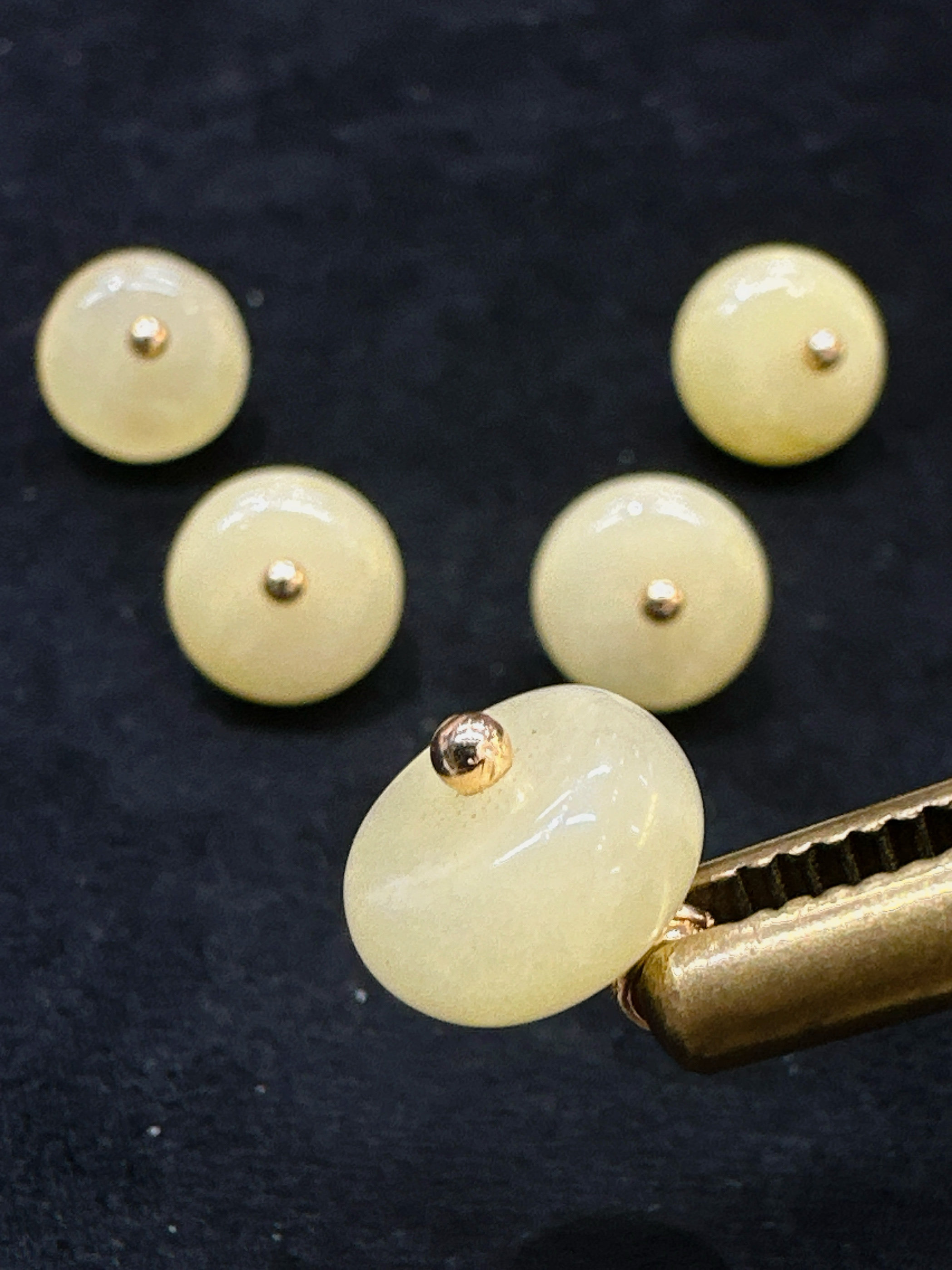 XITI杏白色国风纽扣10mm五颗装不掉色旗袍服装辅料香云纱真丝,饰品/流行首饰/时尚饰品新,其他DIY饰品配件,淘宝优惠券,粉丝福利购,淘宝优惠卷