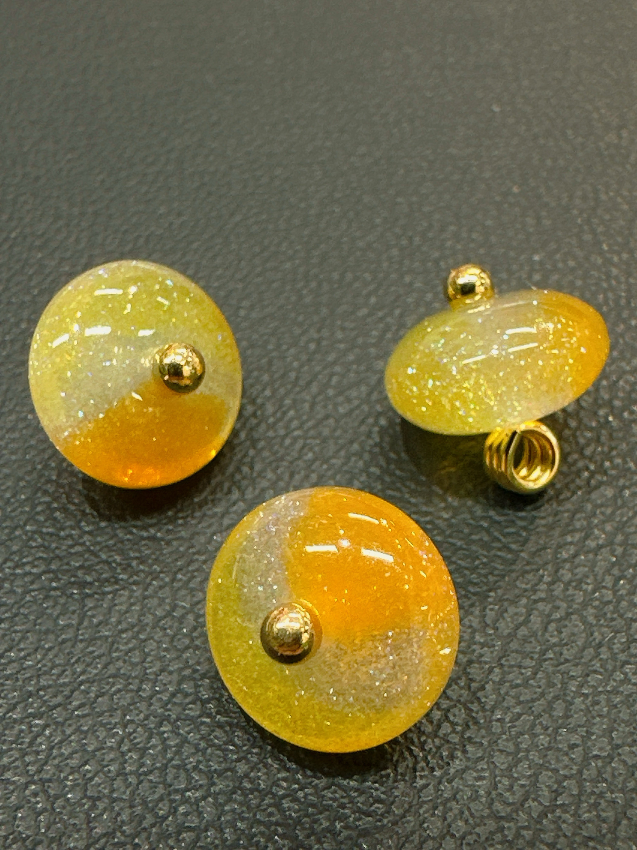 XITI 10mm新中式国风黄灰橙色扁珠纽扣旗袍服装辅料,居家布艺,纽扣,淘宝优惠券,粉丝福利购,淘宝优惠卷