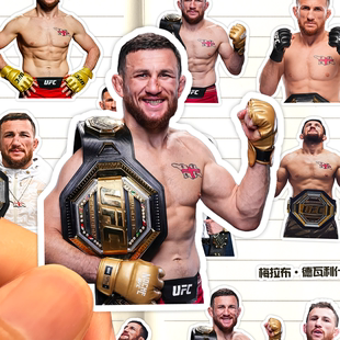梅拉布德瓦利什维利贴纸高清防水UFC格斗运动员Merab Dvalishvili