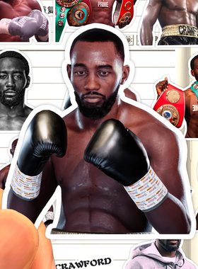 特伦斯克劳福德贴纸高清防水职业拳击运动员Terence Crawford贴画