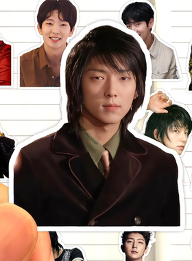 李准基贴纸高清防水韩国男演员LEE JOON GI收藏手账装饰粘贴画