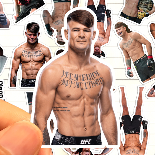 迭戈洛佩斯贴纸高清防水ufc综合格斗运动员Diego Lopes收藏粘贴画