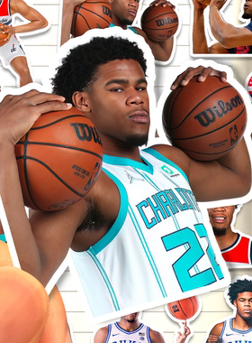 小弗农凯里贴纸高清防水篮球运动员Vernon Carey Jr装饰画贴手机