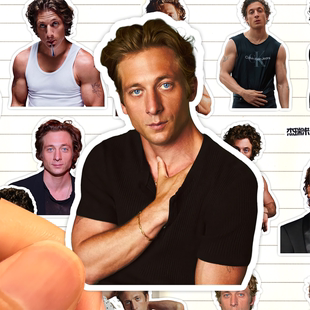 杰瑞米艾伦怀特贴纸高清防水美国演员JeremyAllenWhite无耻之徒贴