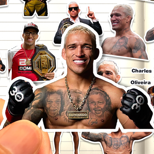 查尔斯奥利维拉贴纸高清防水UFC搏击格斗运动员Charles Oliveira