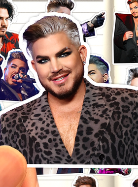 亚当兰伯特贴纸高清防水男歌手当爷Adam Mitchel Anselm Lambert