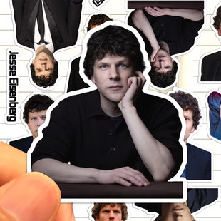 杰西艾森伯格贴纸高清防水惊天魔盗团Jesse Eisenberg收藏粘贴画