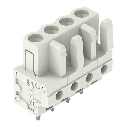 WAGO万可722-132/133/134/135/136/138PCB电路板孔型插座直针