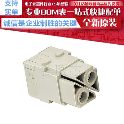 09140022753 母头 模块 灰色 2P 螺钉 1000V/100A 压接模块 原装