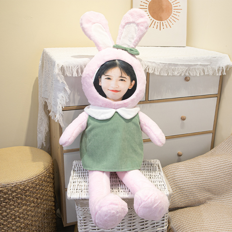 玩偶送女友来图定制diy可印照片