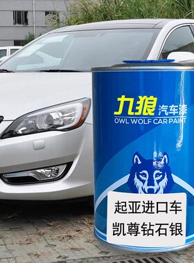 九狼汽车成品色漆翻新改色起油漆亚凯尊CEED乌木黑钻石银银色白色