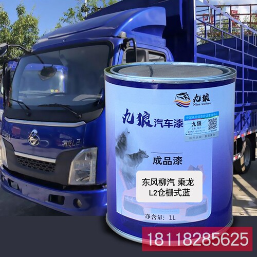 九狼成品金属喷烤修补色漆东柳风汽仓栅式蓝仓栅式白箱式白栏板蓝