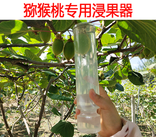猕猴桃浸果器膨果器膨大浸果沾果蘸药双层塑料省药浸果器 5个 包邮