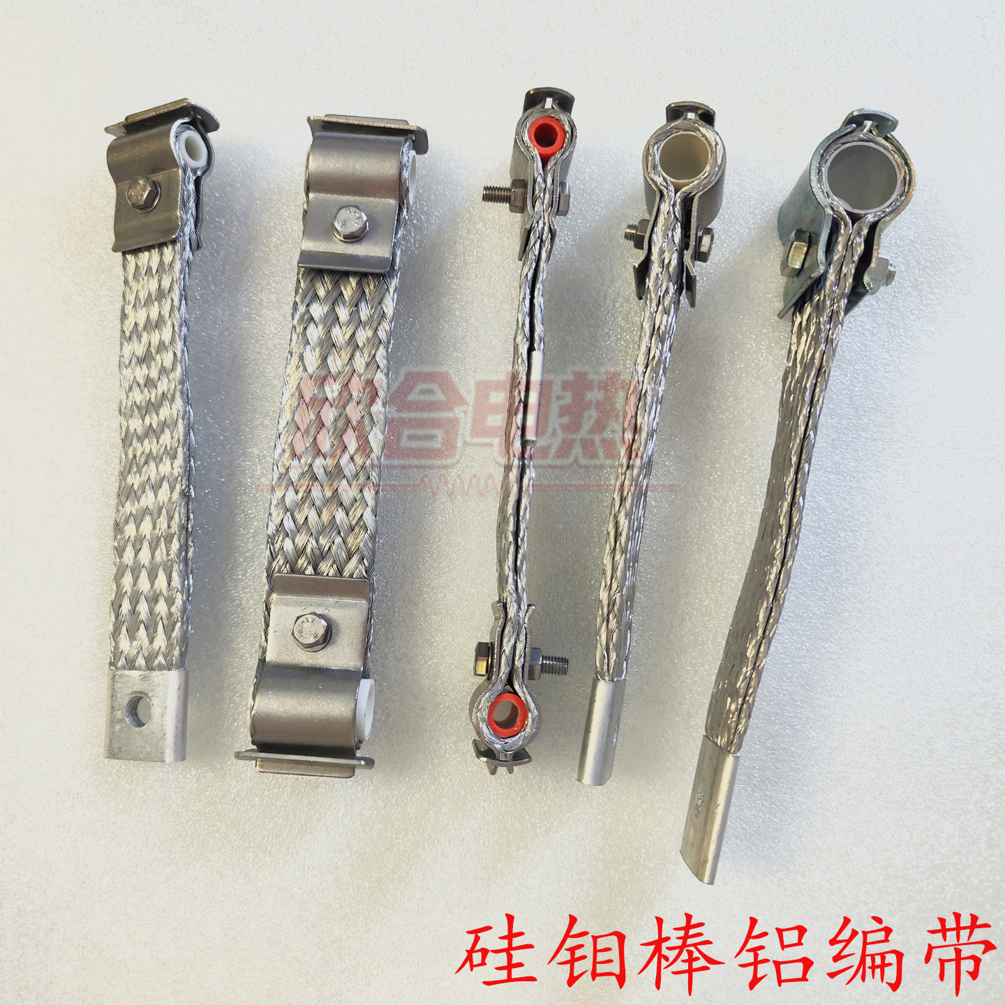 硅钼棒夹具铝丝编织带铝箔带夹子图片