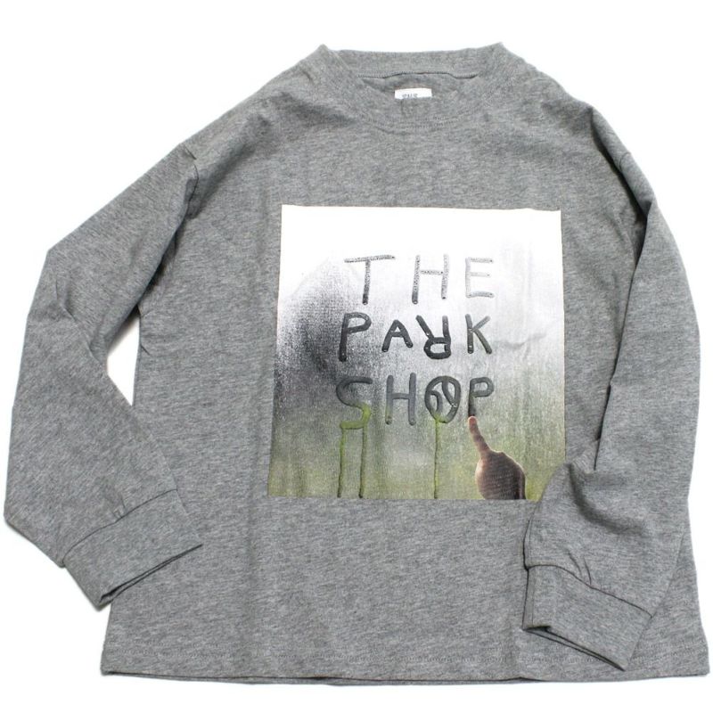 Kiddielove 日本代购 童装THE PARK SHOP纯棉logo印花图案长袖T恤